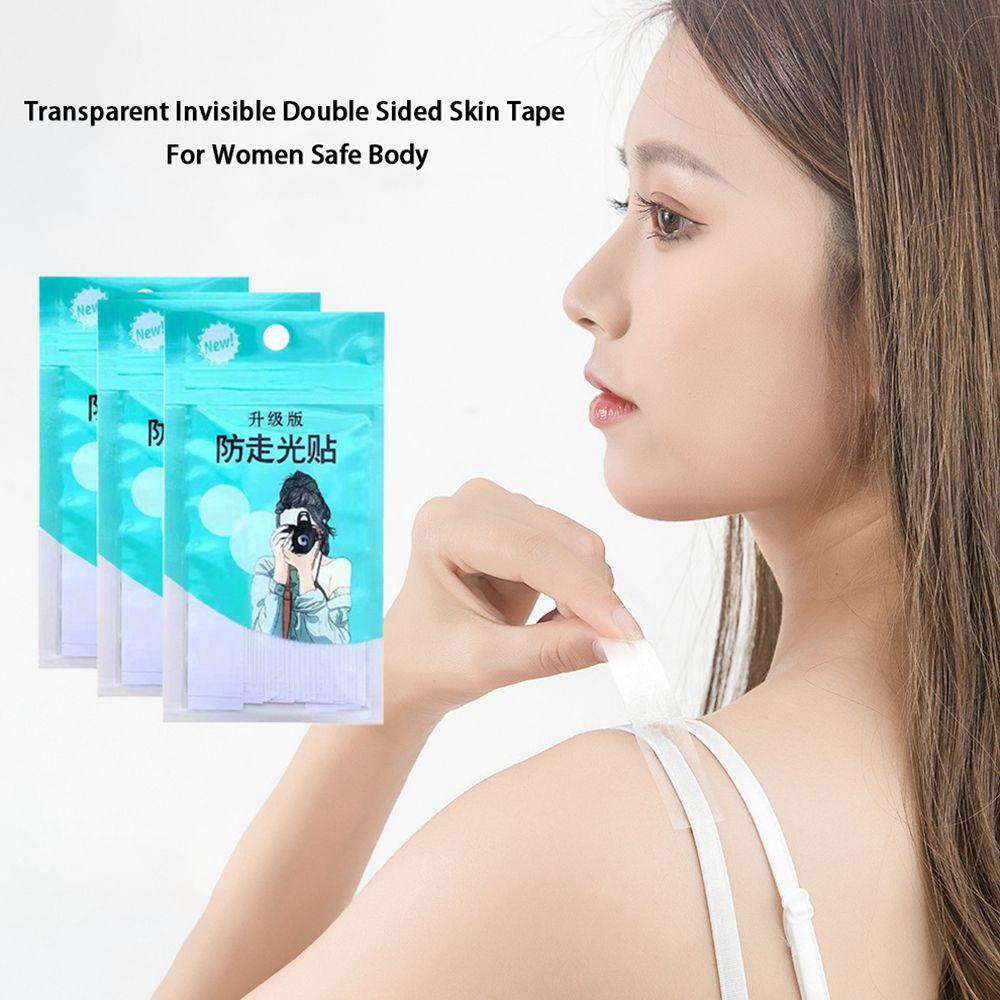 SOMEDAYZL Miếng Dán Hai Mặt Bằng Silica Gel Trong Suốt Chống Oxy Hóa An Toàn Cho Nữ