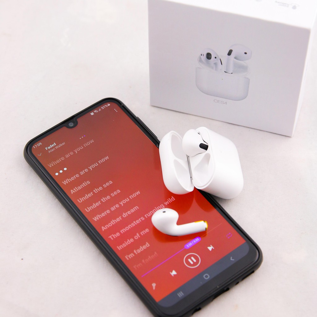 Tai nghe Bluetooth CES4 TAI000S4W âm thanh siêu hay, định vị, đổi tên