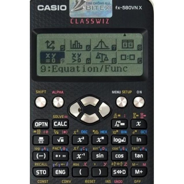 Chính hãng Bitex - Máy Tính CASIO FX 580VNX mới nhất 2019 - Bảo hành 5 năm