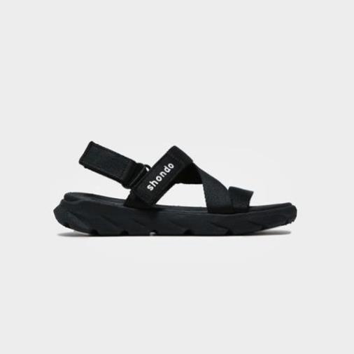 Giày Sandal Shondo Shat F Sport màu full đen Chính Hãng 0% )(*& /