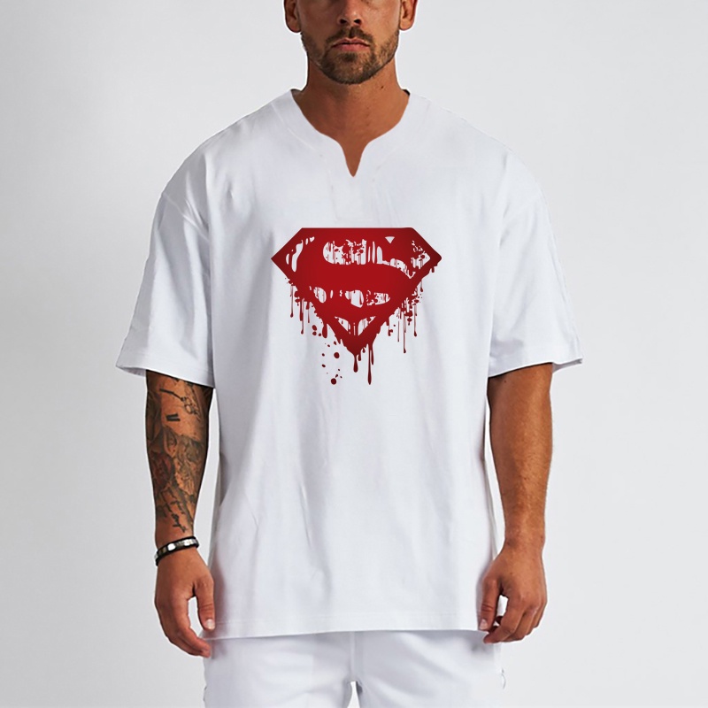 Áo Thun Tay Ngắn Dáng Rộng Phong Cách Hip Hop Có 3 Màu Thời Trang Cho Nam