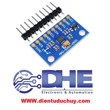 MPU6500 CẢM BIẾN GIA TỐC + CON QUAY HỒI CHUYỂN 3 TRỤC