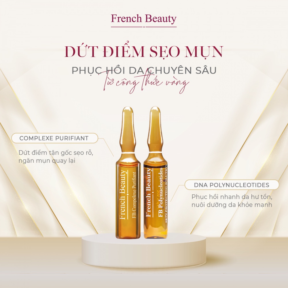 Mẫu Mới) French Beauty Complex Purifiant Tinh Chất Phục Hồi Tăng Sinh Cho  Da Mụn Sẹo (Lẻ/Hộp) | Shopee Việt Nam