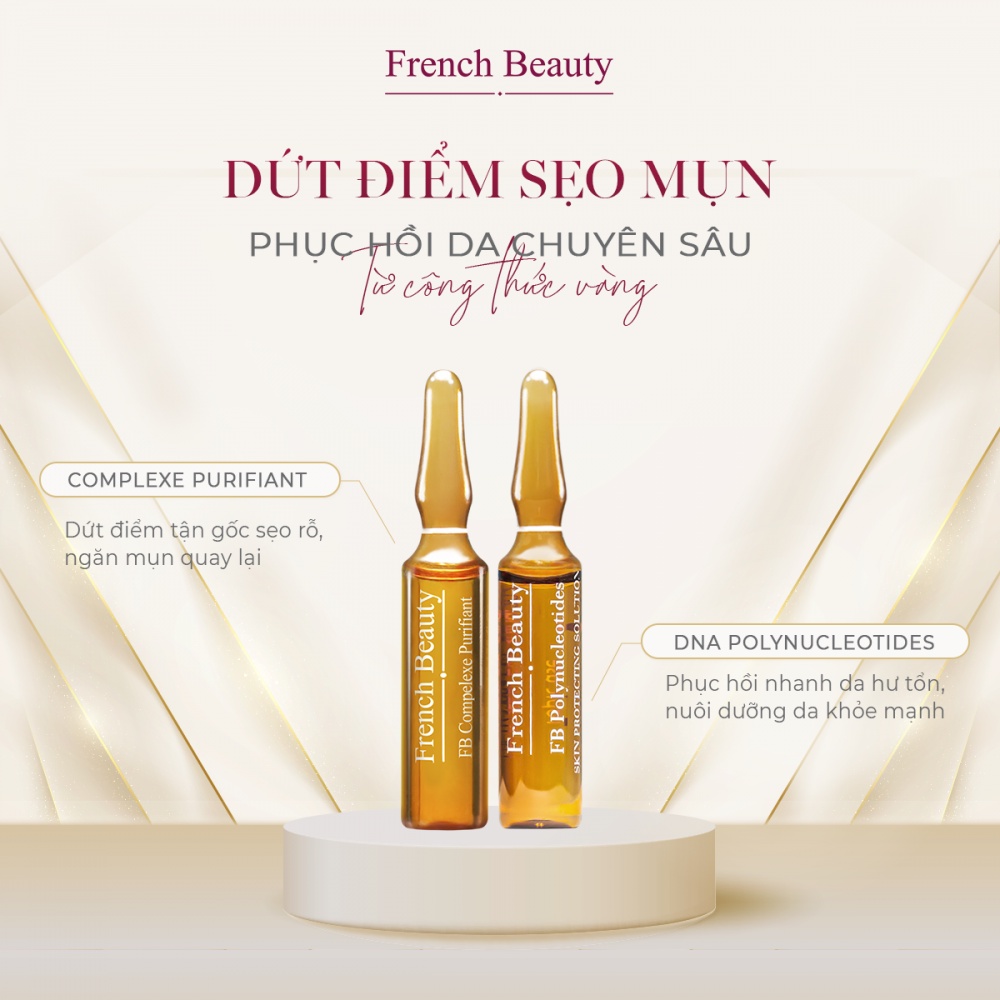 French Beauty Complex Purifiant Tinh Chất Phục Hồi Tăng Sinh Cho Da Mụn Sẹo