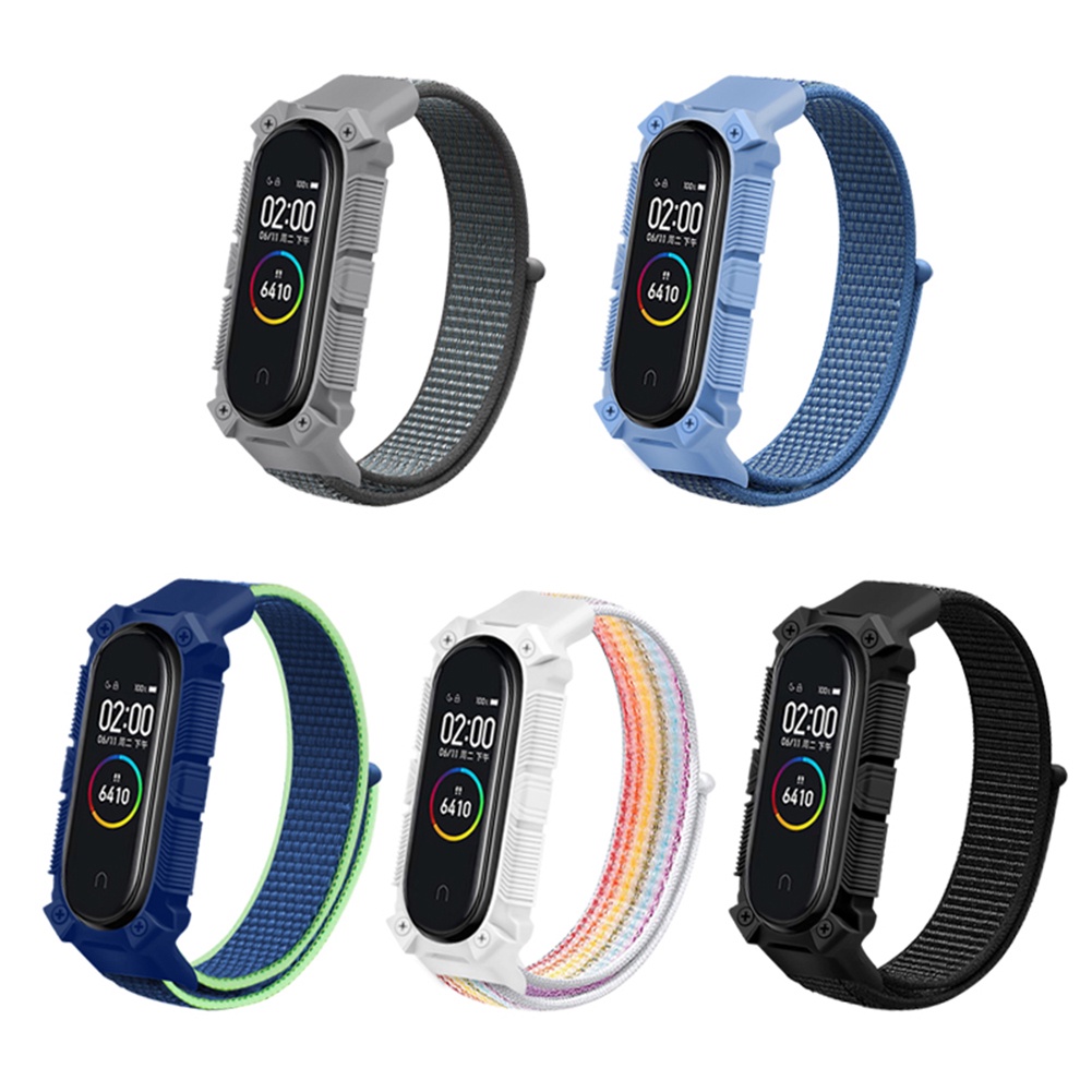 Xiaomi / Mi Band 5/6 Vòng đeo tay bằng silicon có dây đeo bằng cao su - 6 màu M5 M6 ✅ito