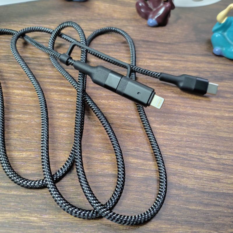 Cáp sạc Type C To Type C/Lighting 3A dài 1m2 Nubia