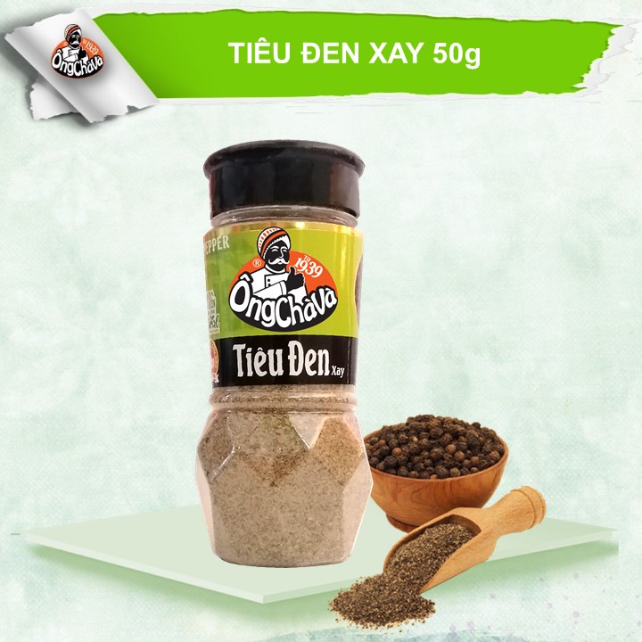 Tiêu Đen Xay Ông Chà Và 50gr (Black Pepper Powder)