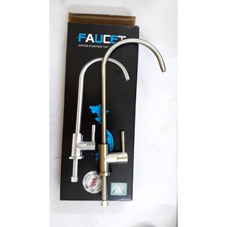Vòi gạt mới inox 304 cho máy lọc nước RO Rubyshop.hcm