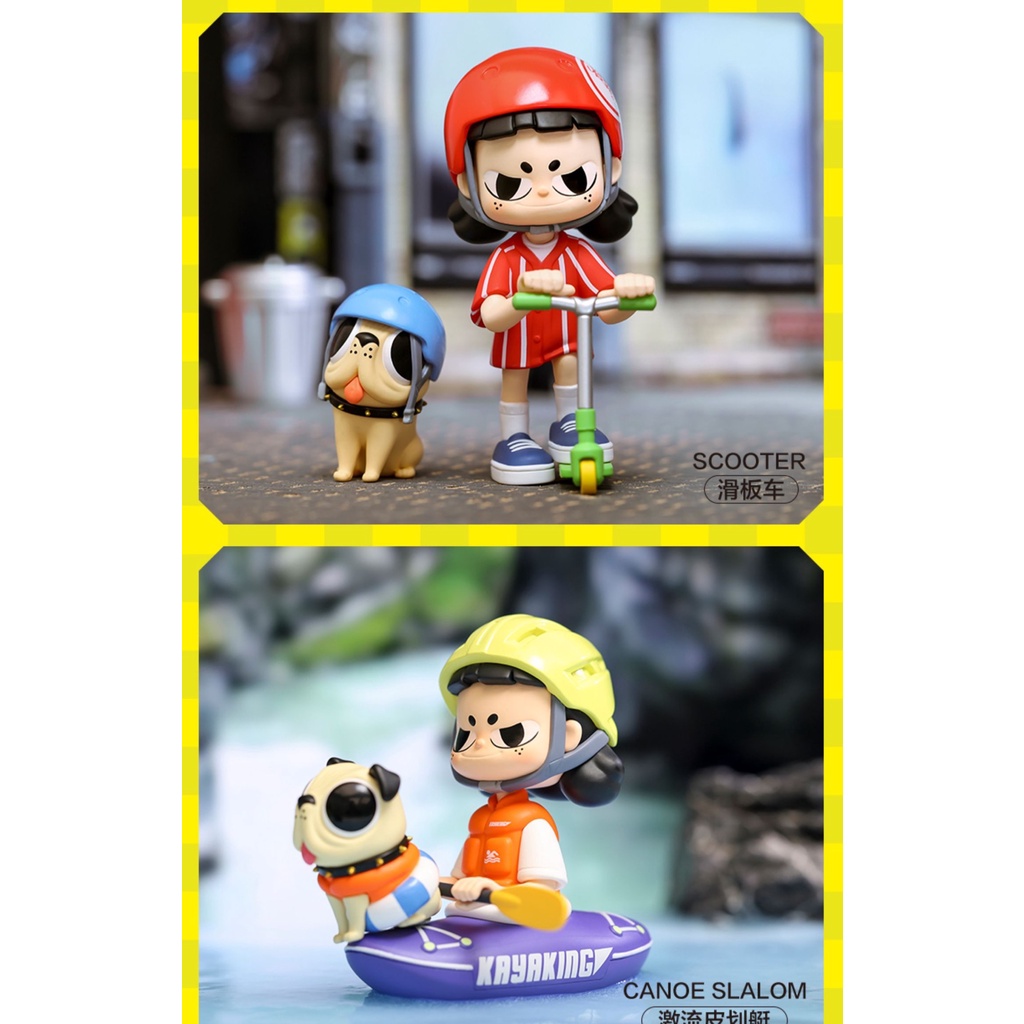 Mô Hình Búp Bê Pop Mart Thể Thao Siêu Dễ Thương