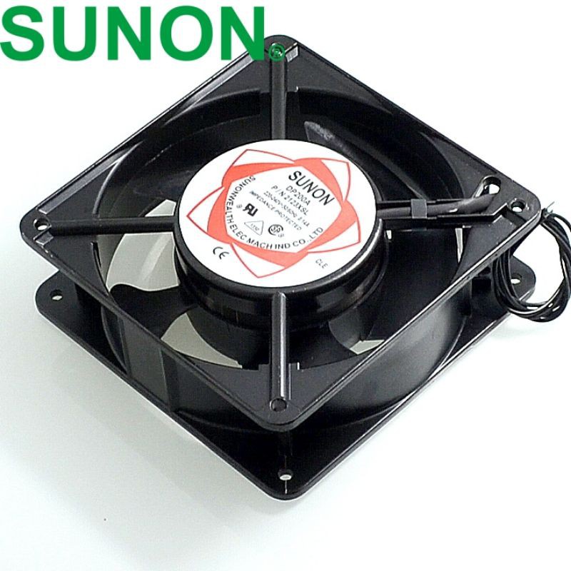 Quạt tản nhiệt thông gió hút mùi 220v sunon 9 12cm làm mát mạch điện tử