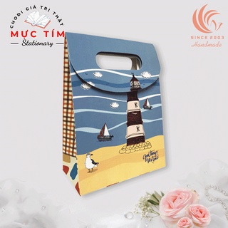 Túi giấy nắp đậy kt 17.5x26.5x8cm