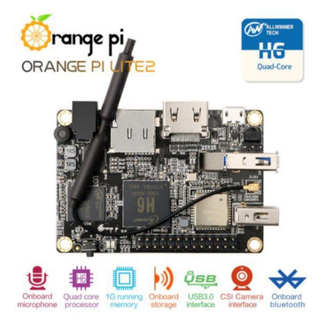 Máy tính Orange Pi Lite 2