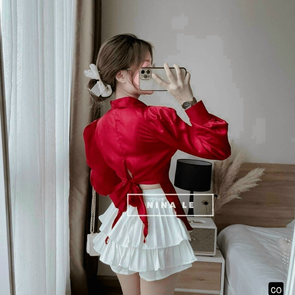 (Free ship) Sét Áo Phi Mờ Váy Kate Mới Ra Kho Mặc Đi Chơi Đi Tiệc Siêu Bắt Mắt UP HHP Fashion