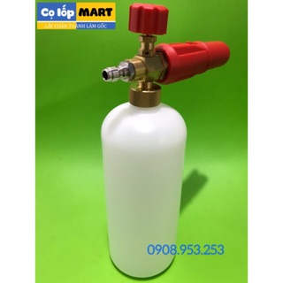 Bình phun bọt tuyết 1 lít gắn súng rửa xe cao cấp