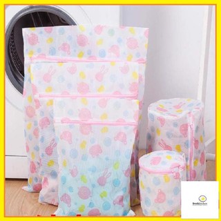 Set 5 túi lưới giặt đồ hình hoa
