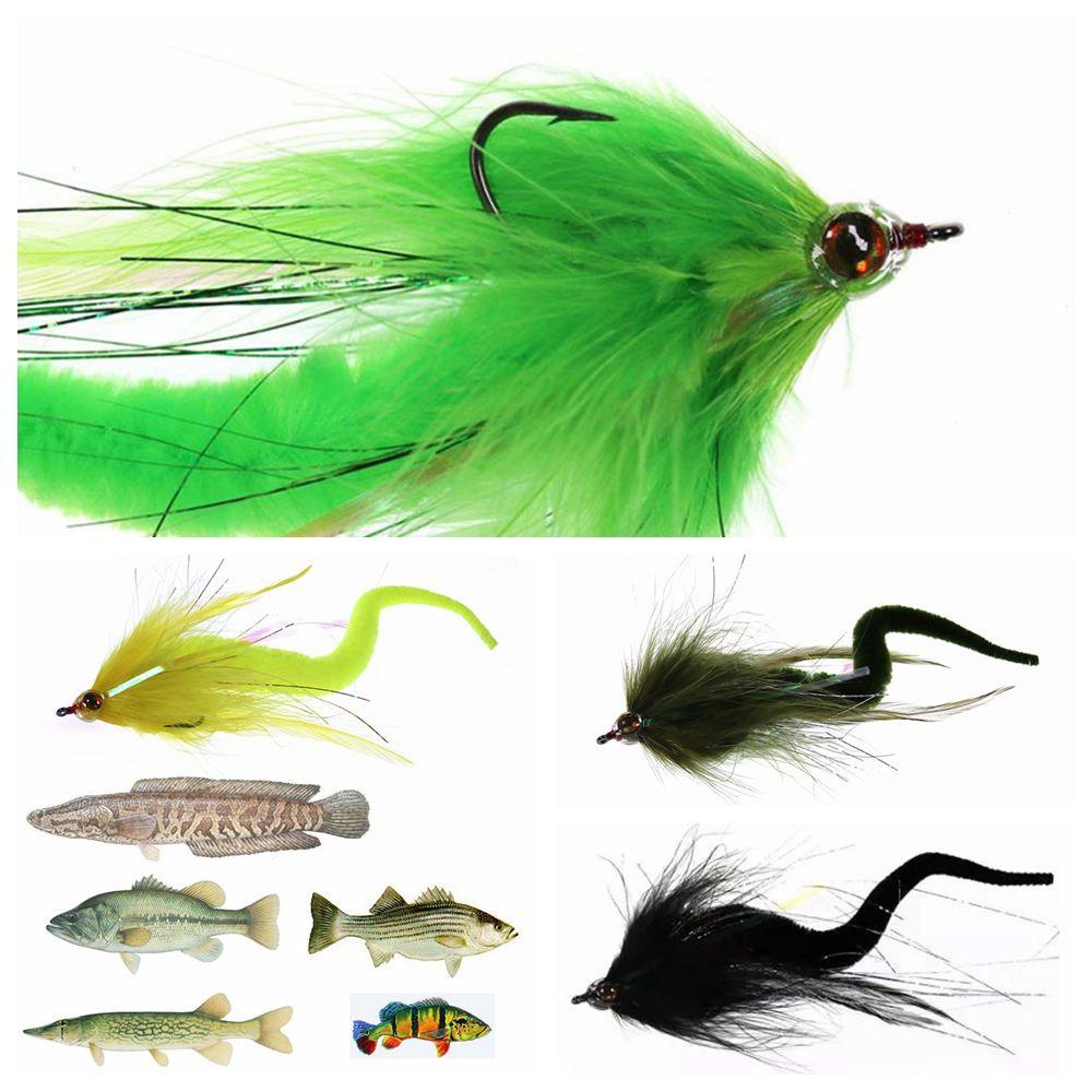 MUVAKO Mồi câu cá  dây ruy-băng bền bỉ DIY