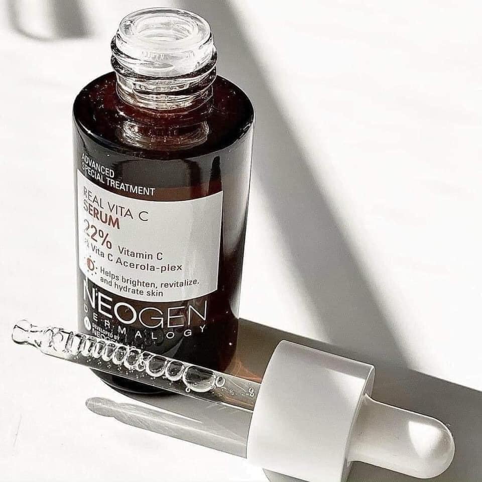NEOGEN  VITAMIN C - TINH CHẤT  GIẢM THÂM, DƯỠNG TRẮNG DA NEOGEN REAL VITA C SERUM [ Nhập khẩu chính ngạch ]