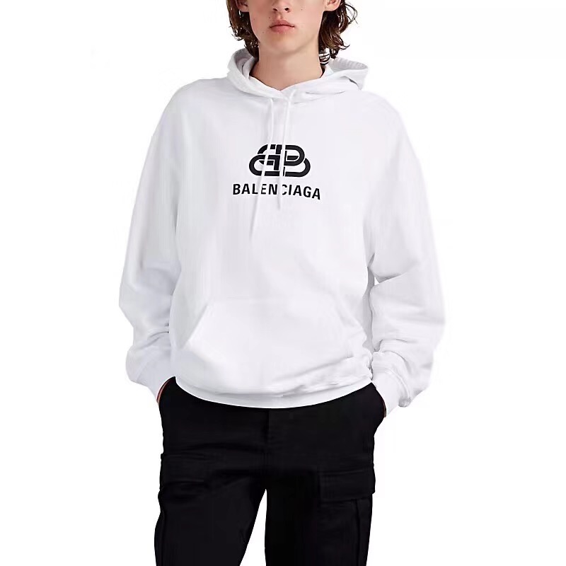 BALENC1AGA men's long-sleeved hooded sweatshirt, cotton fabric with LOGO printed | BigBuy360 - bigbuy360.vn