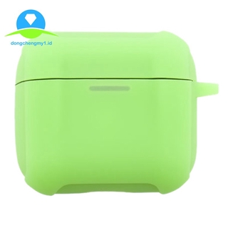 Vỏ bảo vệ hộp sạc tai nghe chống rơi cho Skull Candy Indy Evo màu xanh lá dạ quang