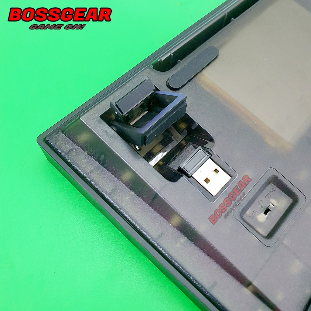 Bộ KIT Custom phím cơ DIY F98 PLUS Smoke 3 Mode Hotswap 5 pin có mút tiêu âm Pin 8000Mah vỏ đen mờ