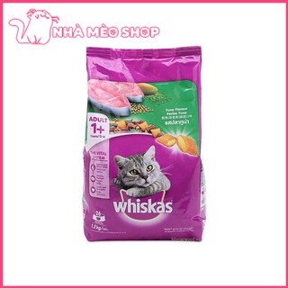 Thức ăn mèo whiskas dạng hạt 400g (HSD tháng 22-1-2022)