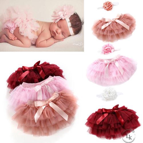 Chân váy xòe nhiều lớp có quần trong dễ thương cho bé gái