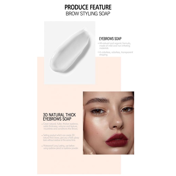Sáp tạo kiểu lông mày tự nhiên chống thấm nước lâu trôi
 | BigBuy360 - bigbuy360.vn
