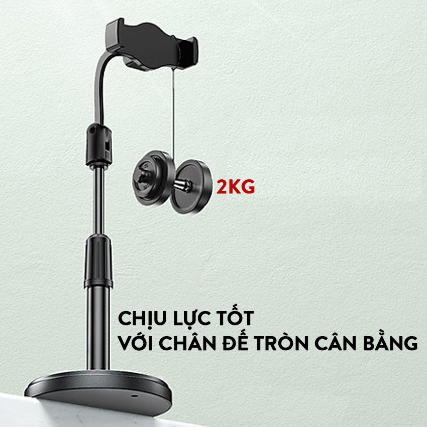 Giá đỡ điện thoại để bàn điện thoại di động giá livestream cho iPhone ipad pro mini Samsung Xiaomi Tablet PK10 Piman | BigBuy360 - bigbuy360.vn