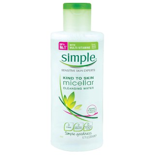 Nước tẩy trang Simple Micellar Water 200ml