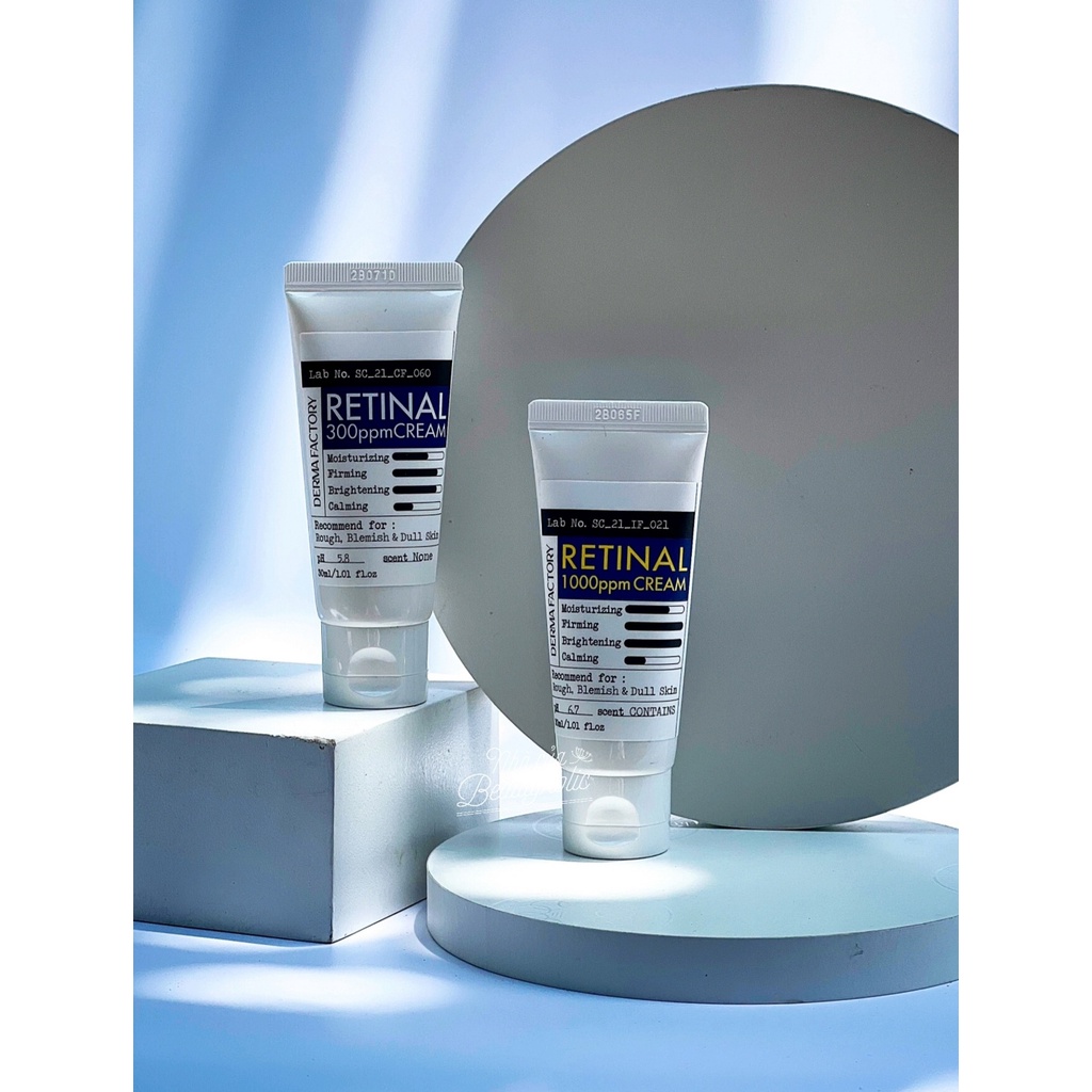 Kem dưỡng đêm chống lão hóa DERMA FACTORY RETINAL 1000PPM CREAM 30ml