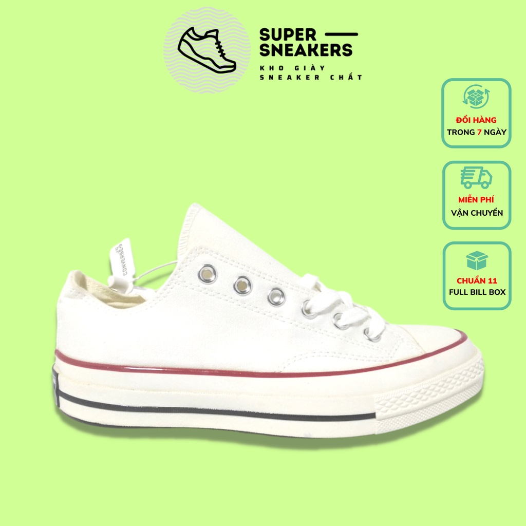 Giày 𝗖𝗼𝗻𝘃𝗲𝗿𝘀𝗲 𝗔𝗹𝗹 𝗦𝘁𝗮𝗿 𝟭𝟵𝟳𝟬𝘀 Nam, Giày Thể Thao Nam Converse 1970s Hàng 11 Siêu Cấp Full Box