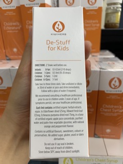 Siro thảo dược Kiwi Herb De-Tuff 100ml