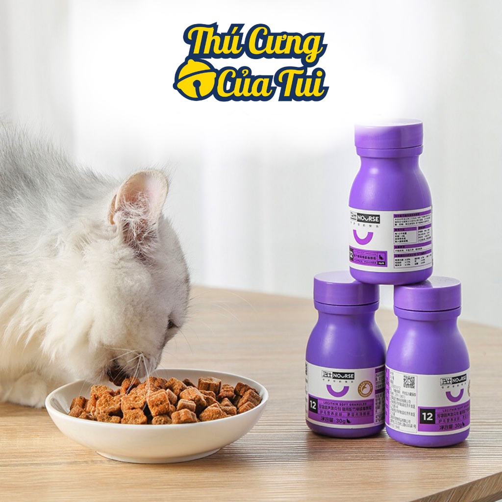 Lẻ Viên Nhai NOURSE Bổ Sung Vitamin Cho Thú Cưng Chó Mèo - Thú Cưng Của Tui