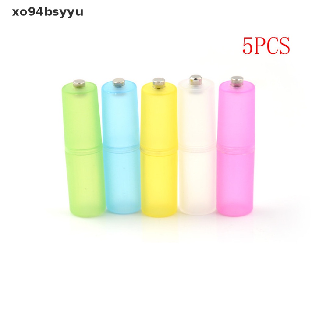 Bộ 5 Hộp Pin Chuyển Đổi Từ AAA Sang AA Xo94Bsyu Ốp