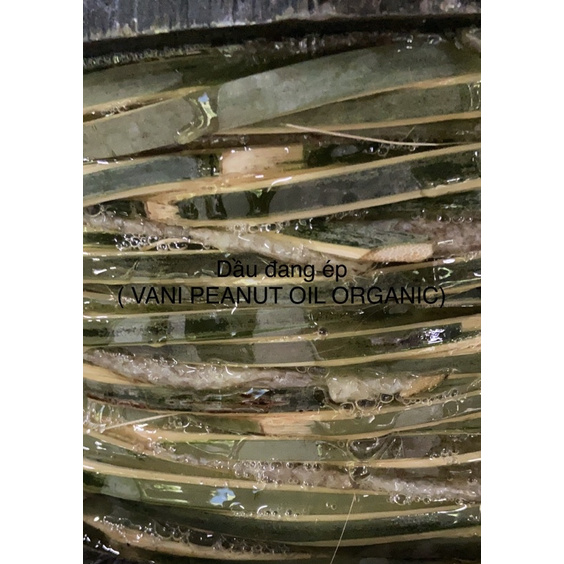 Dầu đậu phộng  nguyên chất  thơm, béo, sánh,rất tốt cho trẻ em,  ăn dặm , người ăn eat clean, healthy