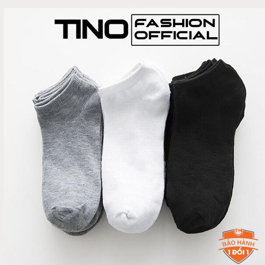 Tất nam cotton 100% cổ ngắn nam chống hôi chân freesize cổ ngắn co dãn phù hợp với mọi đôi chân