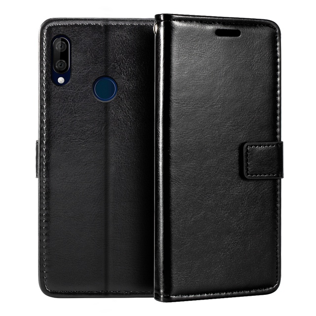 Ốp Lưng Da Nắp Gập Cho Wiko View 3 Lite Pro
