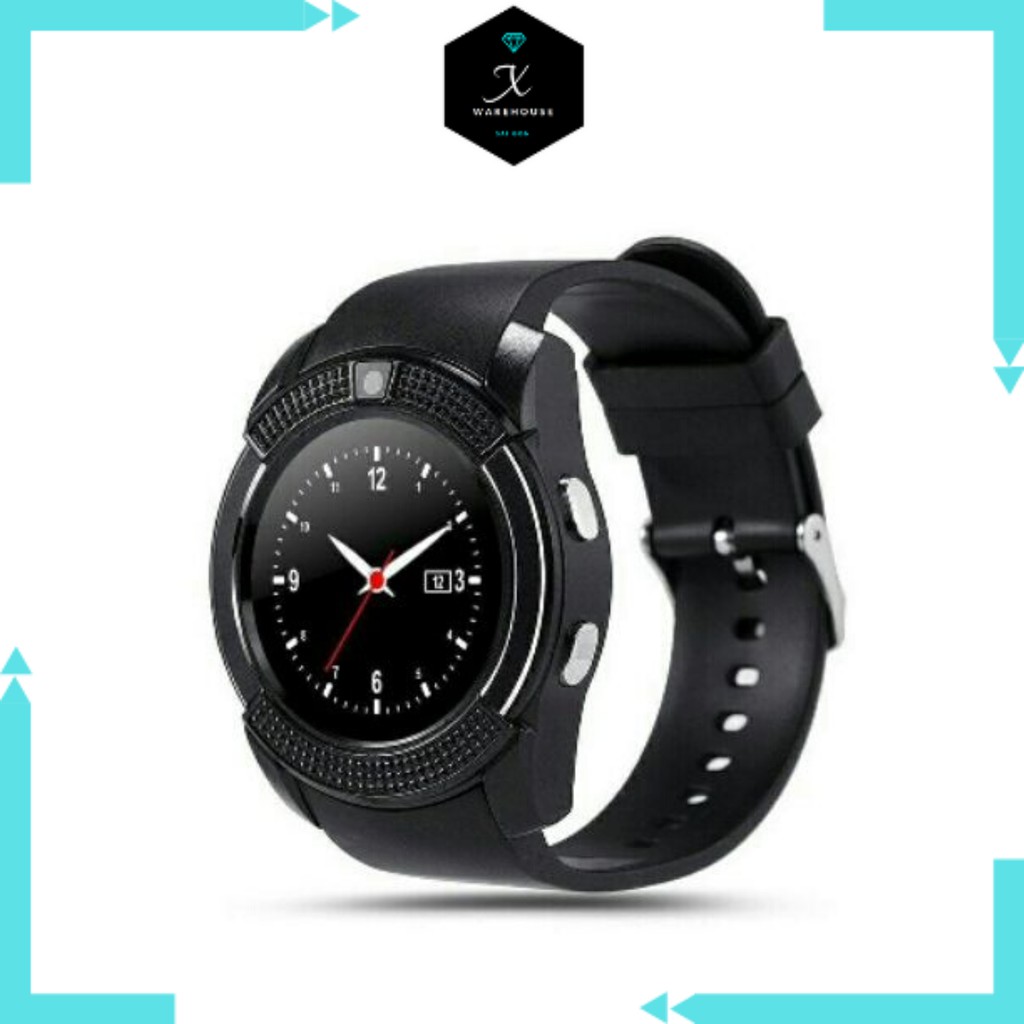 Đồng hồ thông minh Smart Watch V90 Plus xài sim, đồng hồ đeo tay dây silicon