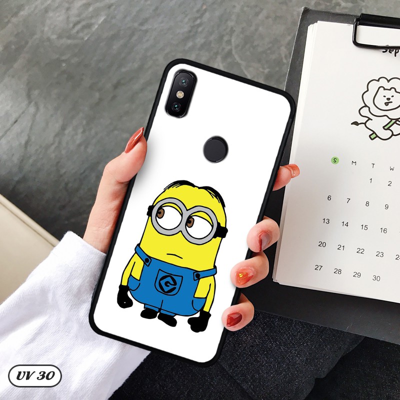 Ốp lưng Xiaomi Mi 6X/Mi A2 -lưng nhám , ngộ nghĩnh