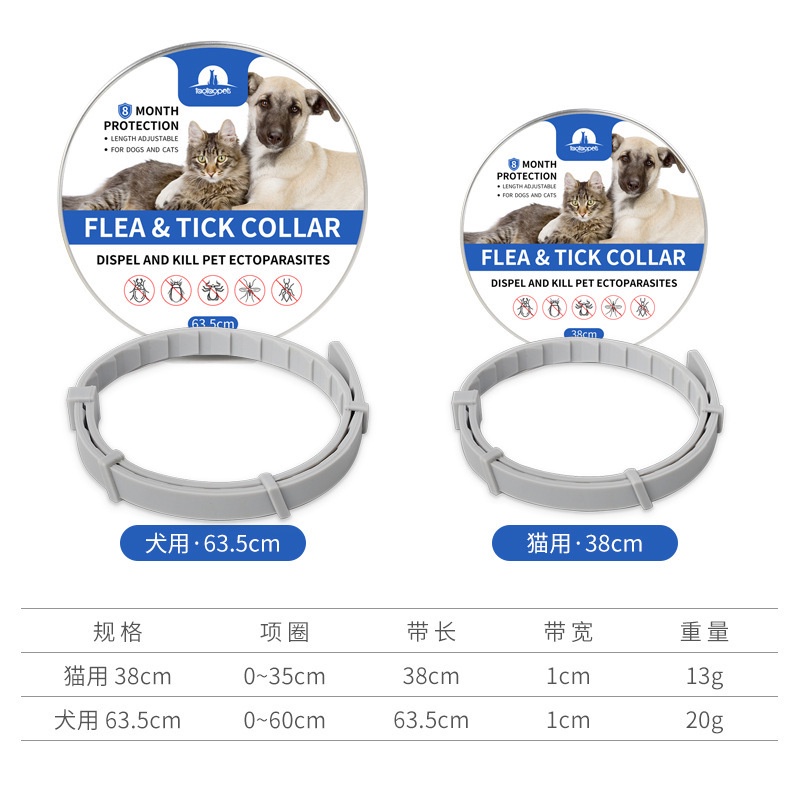 Vòng cổ ve Flea &amp; Stick Collar cho mèo, đơn giản dễ sử dụng