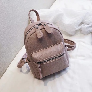 [Ảnh thật ở cuối] balo mini chất da dày dặn khổ a5