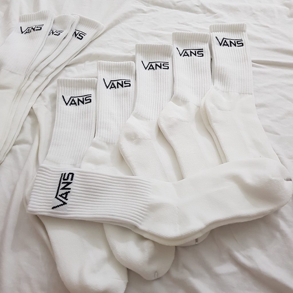 Tất/vớ VANS cổ cao-nam nữ hàng dệt kim, thể thao, thời trang, Nike, Adidas, Puma,Drew,Champion,Mizuno,Jordan,Supreme,MLB