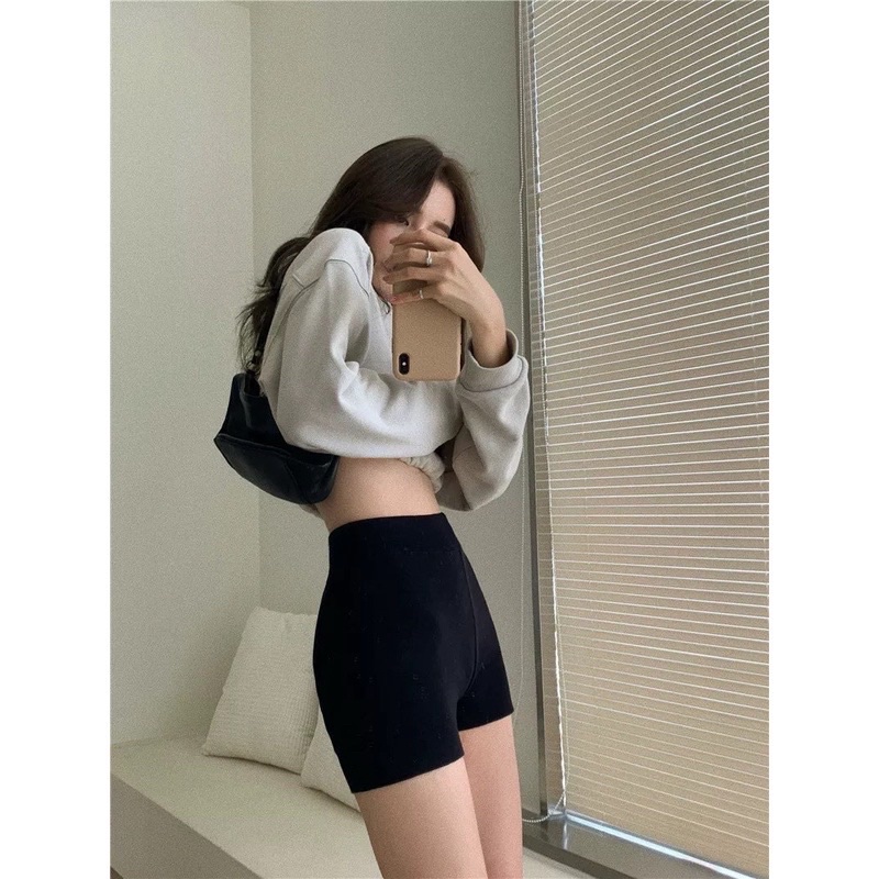 Hot- Quần Biker short dáng ngắn nâng mông mùa hè