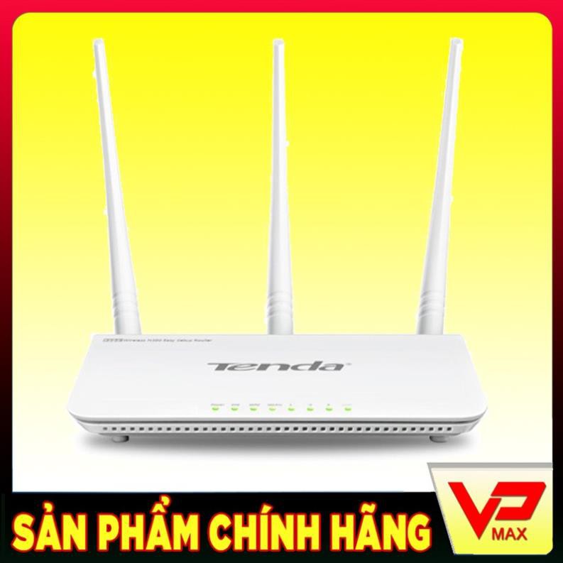 Xả Kho giá sốc Bộ phát Wifi Tenda xuyên tường cực mạnh F303 FH305 3 anten có thể repeater kích sóng