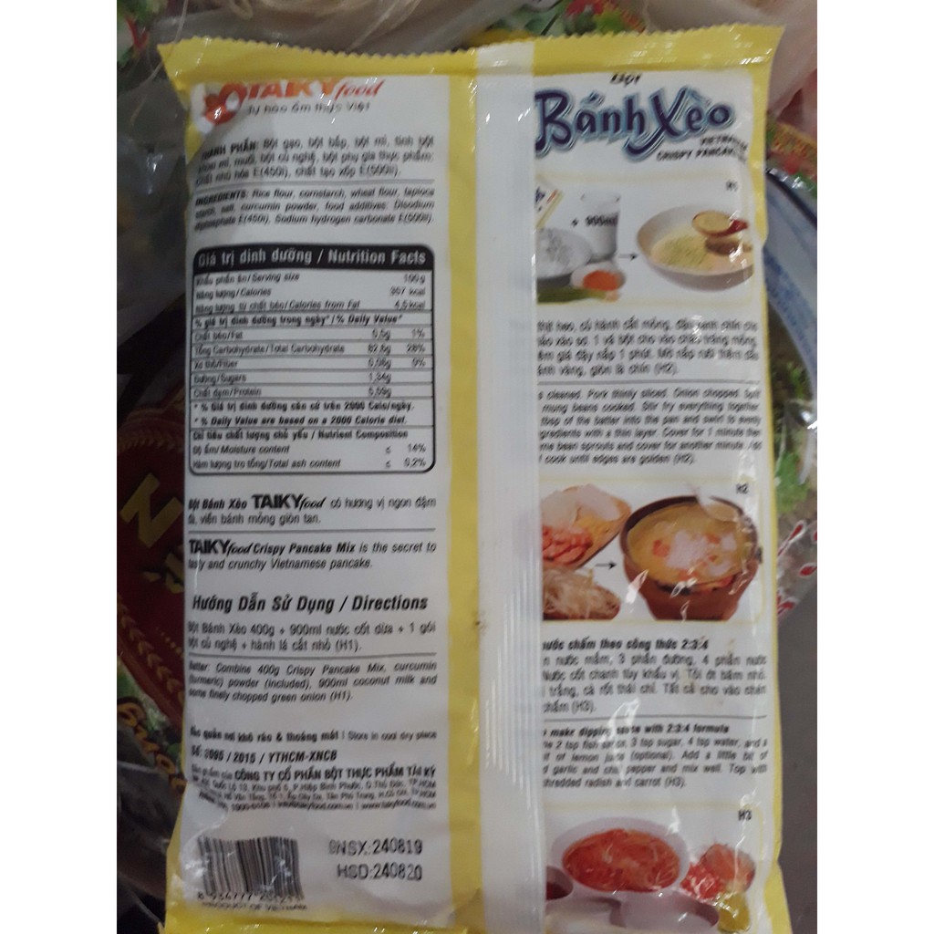 Bột bánh xèo Taky 400gr