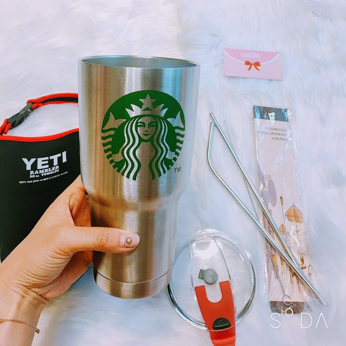 [Hàng Thái Lan]- Ly giữ nhiệt Starbuck 900ML