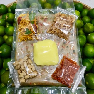5 BỊCH BÁNH TRÁNG BƠ KHÔ GÀ LÁ CHANH NGỌC THUỶ
