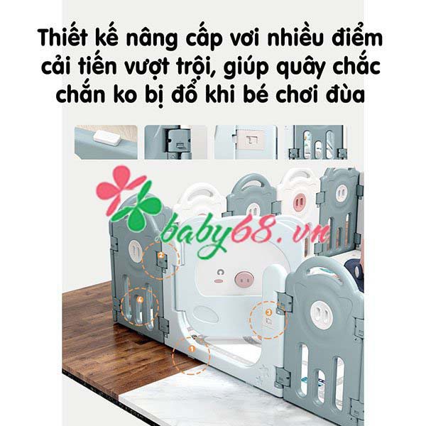 Bộ quây cũi heo Holla mẫu mới 2021