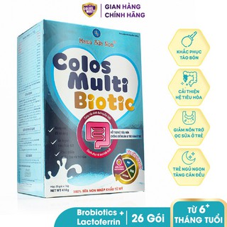 [Chính hãng] Sữa non cho trẻ táo bón, tiêu chảy, tiêu hóa kém - Sữa bột Mama Sữa Non Colos Multi Biotic Hộp 416g