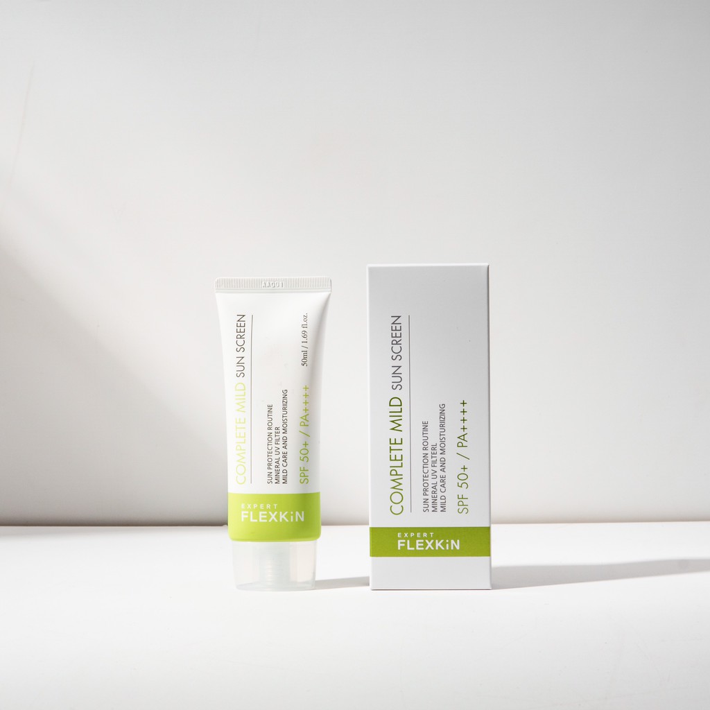 🌞 {CHÍNH HÃNG HÀN QUỐC} KEM CHỐNG NẮNG VẬT LÝ EXPERT FLEXKiN COMPLETE MILD SUN SCREEN SPF 50+/PA ++++ 50ml/1.69 fl.oz. | BigBuy360 - bigbuy360.vn